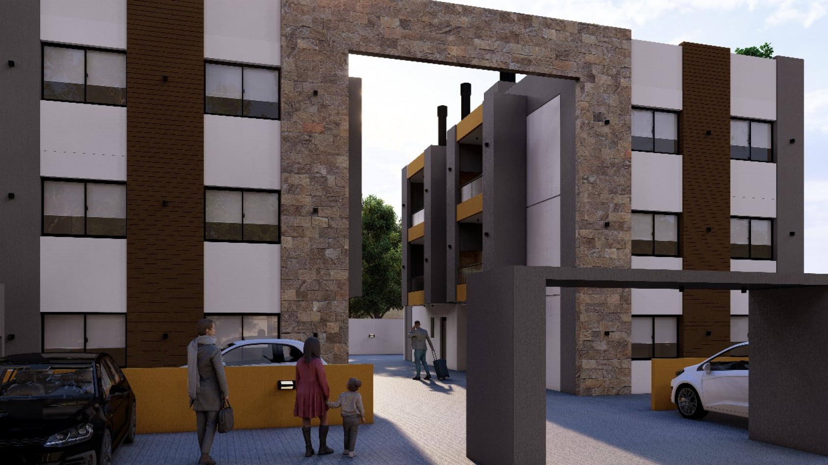 DEPARTAMENTO EN POZO EN MAR DE AJO 3 AMBIENTES CON ESPACIO VEHICULAR