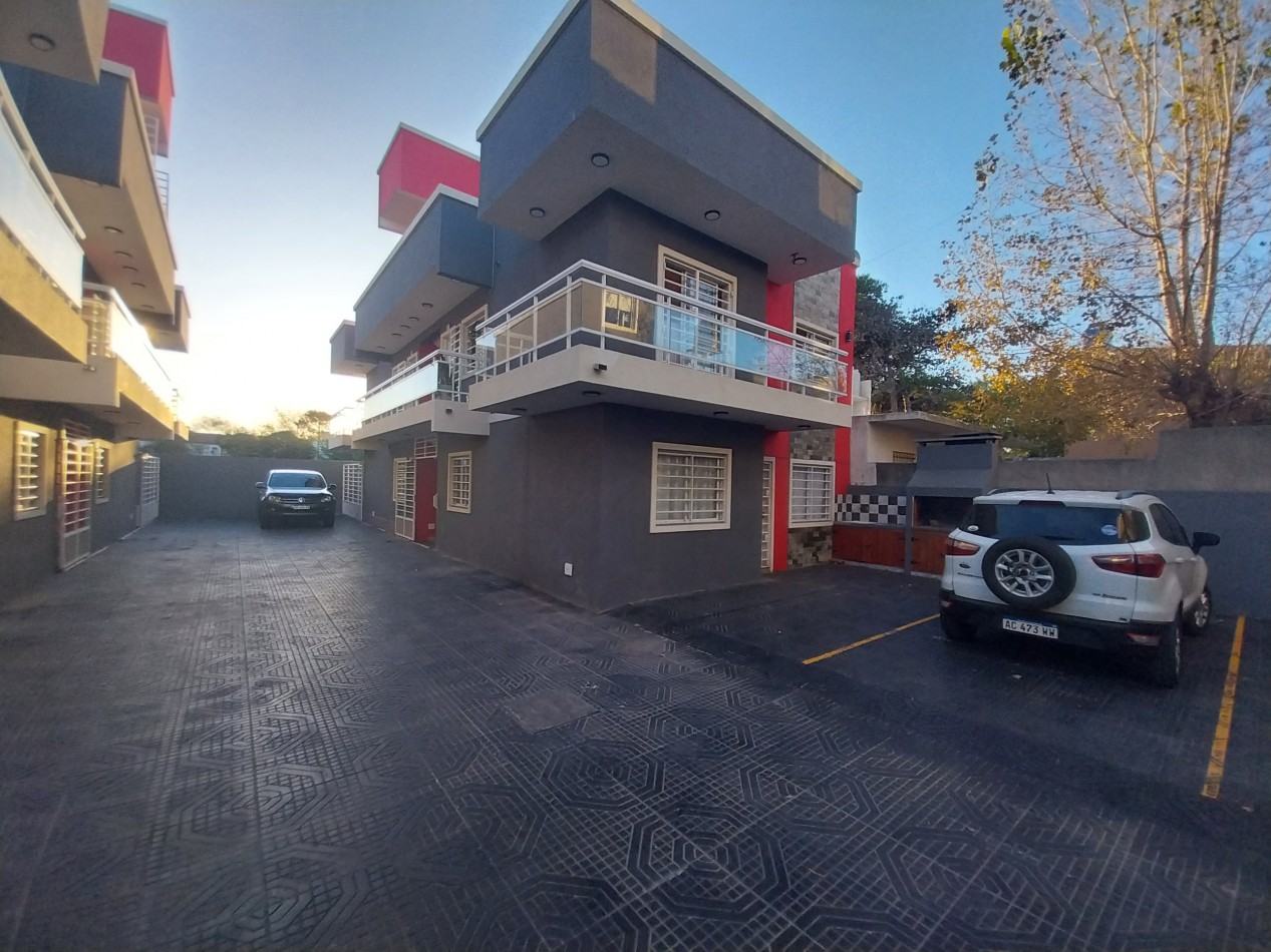 Departamento En Venta En Mar De Ajo Tres Ambientes Dos Habiaciones Primer Piso Terraza Espacio Vehicular A Estrenar