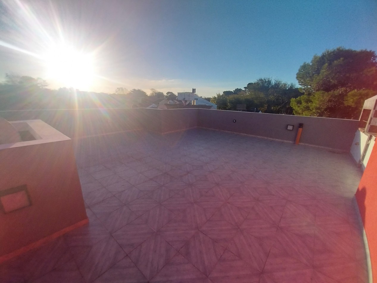 Departamento En Venta En Mar De Ajo Tres Ambientes Dos Habiaciones Primer Piso Terraza Espacio Vehicular A Estrenar