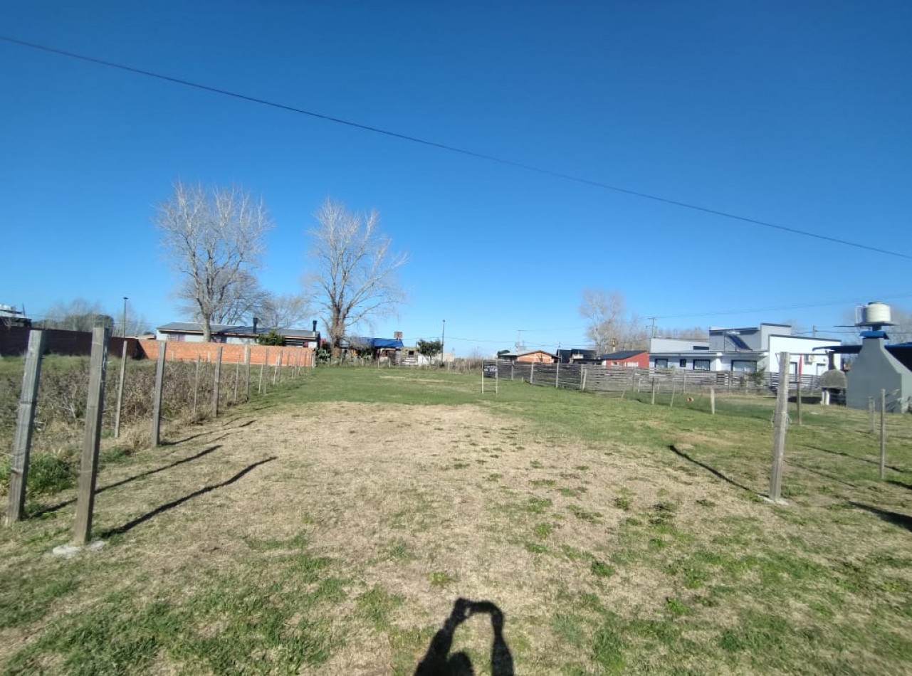 Lote En Aguas Verdes Orientacion Norte A 200mts Del Asfalto