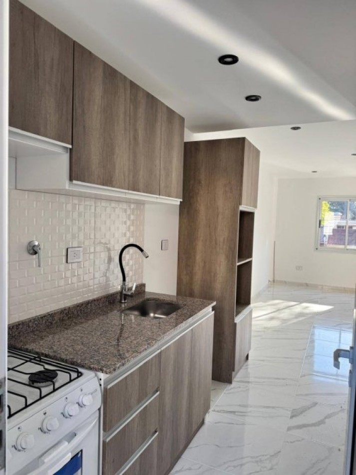 Departamento 3 Ambientes En San Bernardo A Estrenar Con Espacio Vehicular Parrilla Muy Luminoso