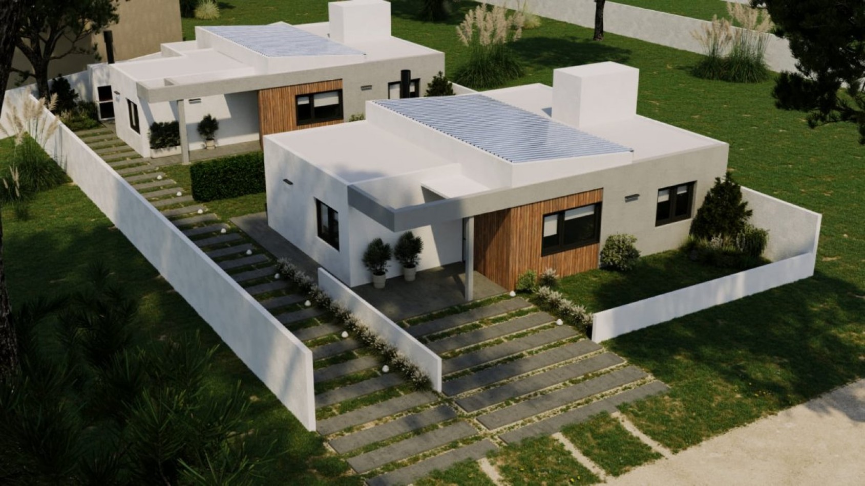 CASA EN POZO EN MAR DE AJO BARRIO SAN RAFAEL 3 DORMITORIOS 2 BAÑOS TODO PLANTA BAJA