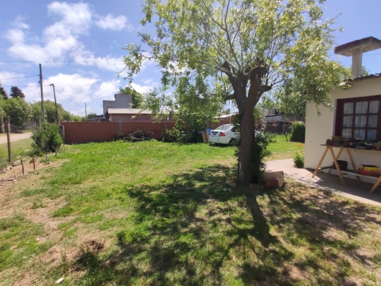 CASA CON LOTE PROPIO A LA VENTA EN MAR DE AJO SOBRE ASFALTO 2 DORMITORIOS LOTE DE 422MTS
