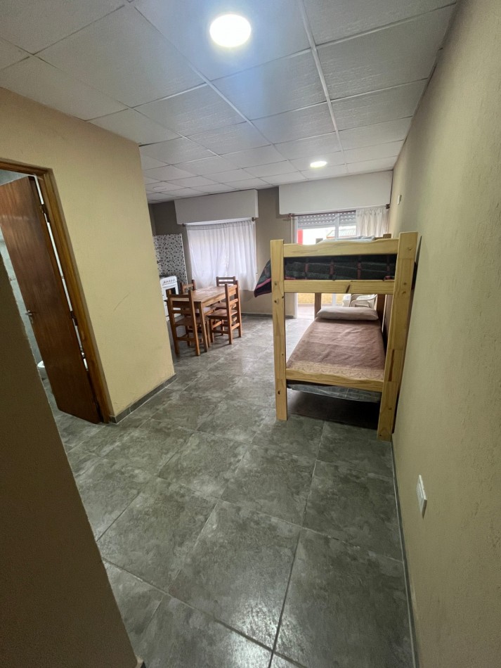 DEPARTAMENTO EN VENTA EN MAR DE AJO 2 AMBIENTES A LA CALLE CON BALCON 1 CUADRA DE COTO