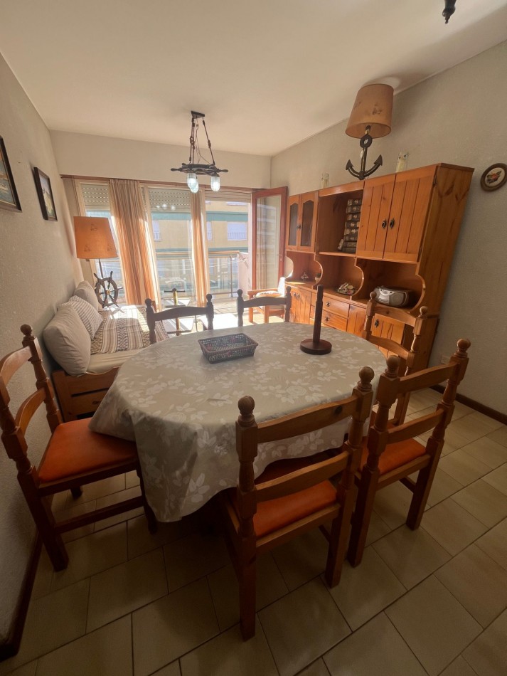 DEPARTAMENTO FRENTE AL MAR EN VENTA EN MAR DE AJO 3 AMBIENTES CON GAS NATURAL