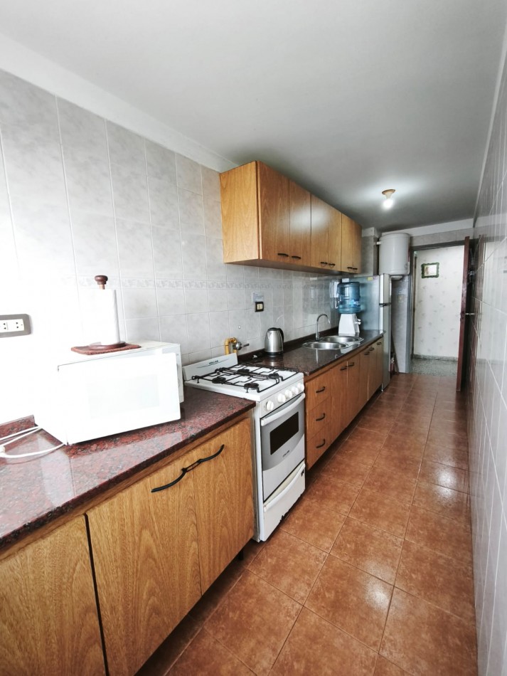 DEPARTAMENTO FRENTE AL MAR EN VENTA EN MAR DE AJO CON GAS NATURAL