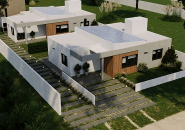 CASA EN POZO EN MAR DE AJO BARRIO SAN RAFAEL 3 DORMITORIOS 2 BAÑOS TODO PLANTA BAJA
